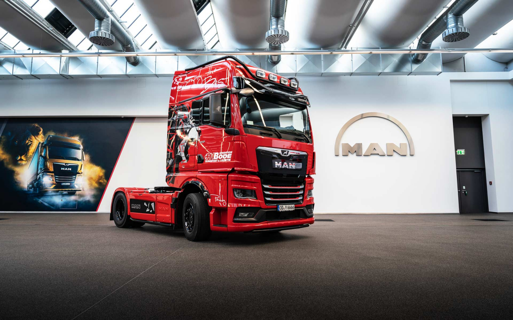 MAN TGX da Vinci  Trucker's World Deutschland